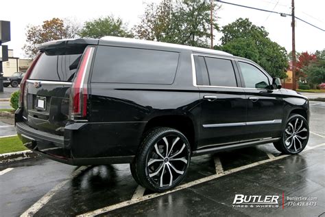 Cadillac Escalade With 24in Lexani Lust Wheels Exclusively From Butler