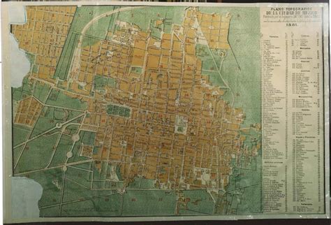 La Evolución Del Mapa De La Ciudad De México Geografía Infinita