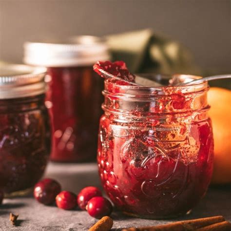 Canning Cranberry Sauce • The Rustic Elk