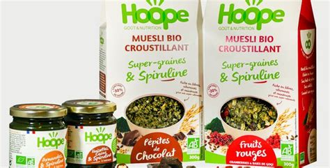 Hoope et ses produits gourmands à la spiruline séduisent de plus en