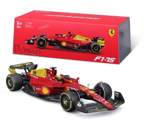 BOLID F1 Ferrari F1 75 GP Monza 2022 Charles Leclerc 1 24 BBURAGO 18