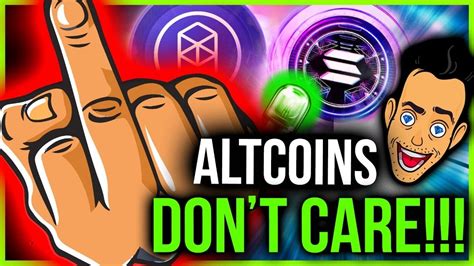 The Biggest Altcoin Gains In History Imminent I Know Why Youtube