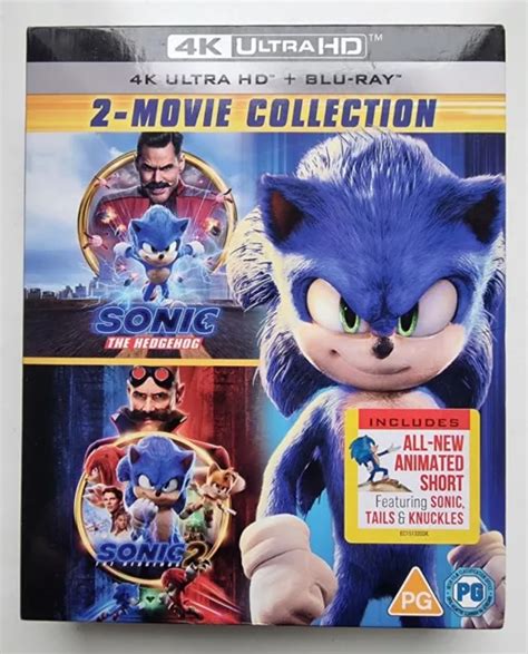 Sonic The Hedgehog Movie Collection K Ultra Hd Blu Ray