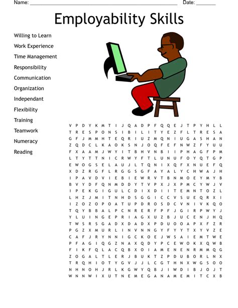 Employability Skills Word Search Wordmint