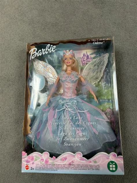 BARBIE MATTEL SWAN Lake As Odette Doll Light Up Wings New In Box 88 00