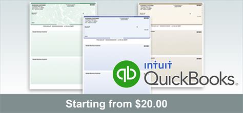 Quickbooks Checks On Sale At