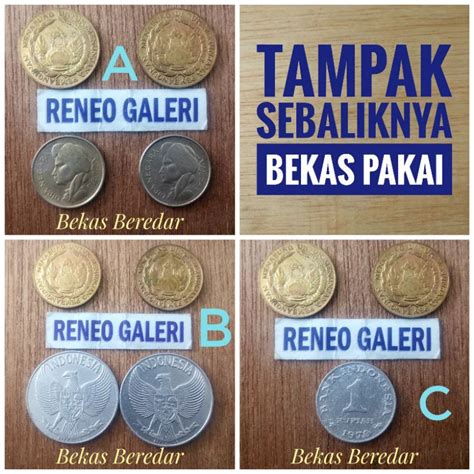 Jual Paket Rp 21 Rupiah Mahar Pernikahan Uang Koin Duit Logam Jadul