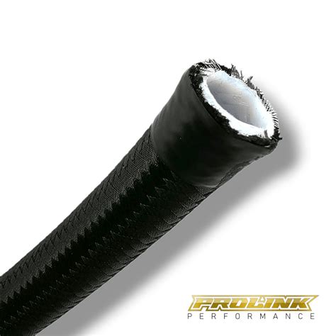 Ptfe Teflon Braided Black Nylon Coated Hose Suit 200 570 Series Ho