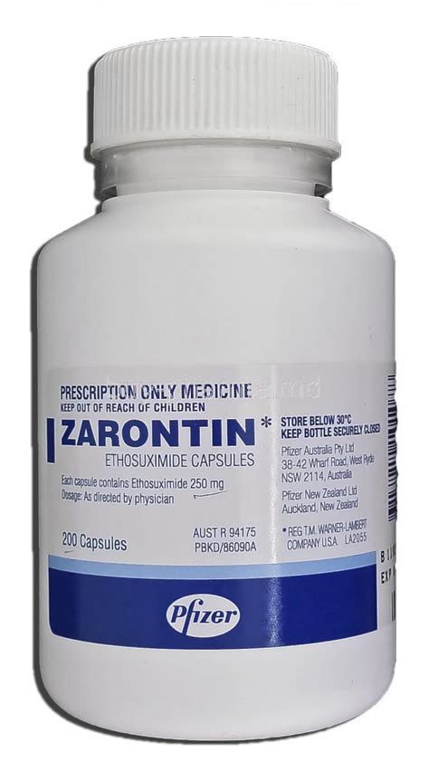 Buy Zarontin Ethosuximide Online