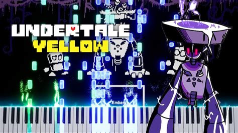 Undertale Yellow Ost Tenth Level Lockdown Piano Tutorial And Sheet