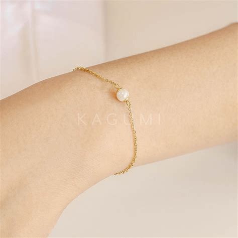 Jual Kagumi Everlast Mini Pearl Bracelet Anti Karat Shopee