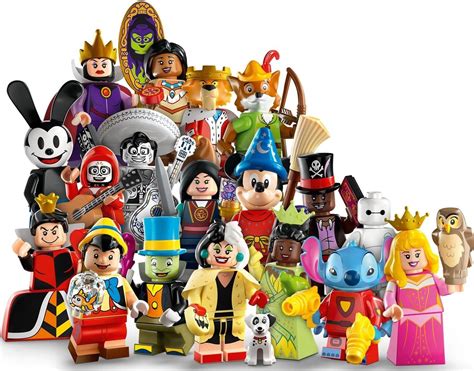 Minifiguren Lego 71038 Disney 100 Komplettsatz Mit Allen 18 Figuren