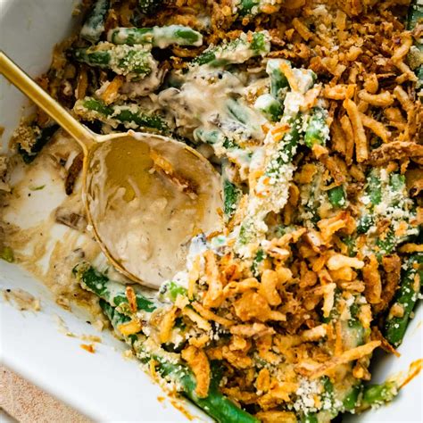 Green Bean Casserole Recipe With Fresh Green Beans Cucina By Elena