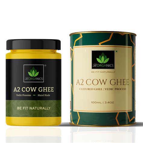 Buy Le S A2 Cow Ghee 100 Ml Curd Churned L 5 Step Vedic Process L