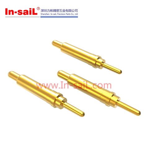 Brass Spring Contact Probes For Board Or Ic Tester Inserting Spring