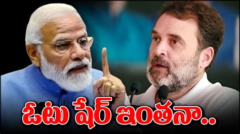 Bjp Vs Congress బీజేపీ Vs కాంగ్రెస్ 2024 లోక్‌సభ ఎన్నికల్లో వచ్చిన