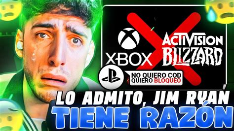 JIM RYAN TENÍA RAZÓN La COMPRA de XBOX y Activision