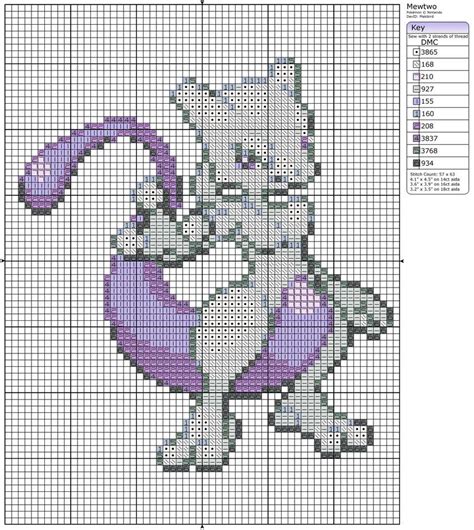Mew Easy Pokemon Pixel Art Grid Inmotion Hamleto