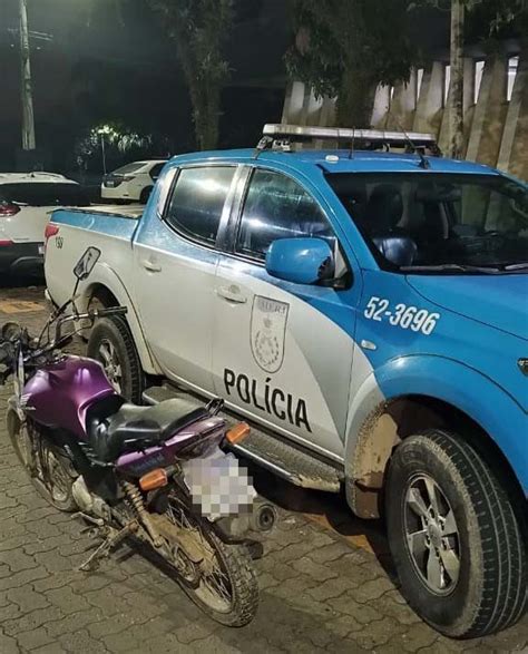 Pm Prende Homem Suspeito De Furto De Moto Em Visconde De Mau A Voz