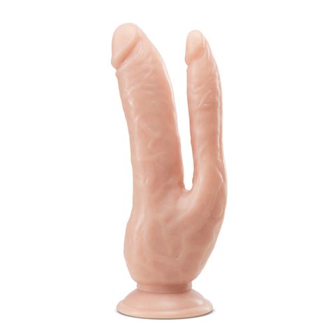 Dr Skin Dual Inch Dual Penetrating Dildo With Suction Cup