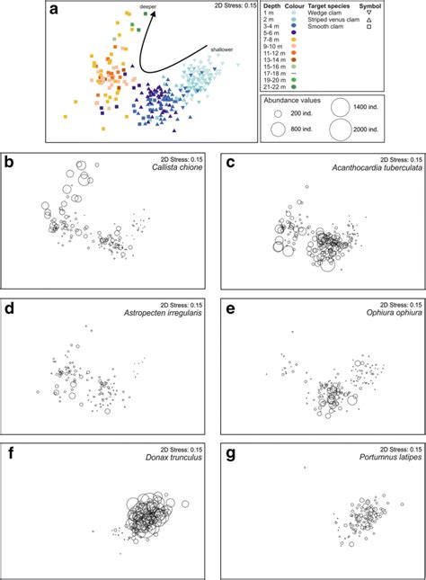 Mds A Based On Quantitative Fourth Root Transformed Abundance Data