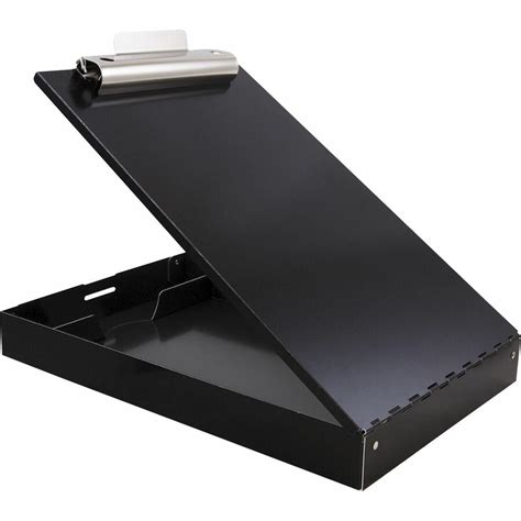 Aluminum Clipboard With Storage And Calculator | Dandk Organizer