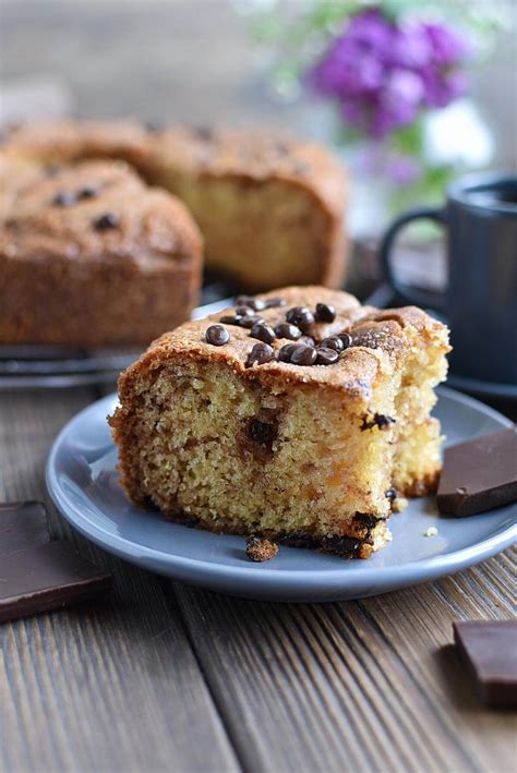 Sour Cream Chocolate Chip Coffee Cake Recipe Cookme