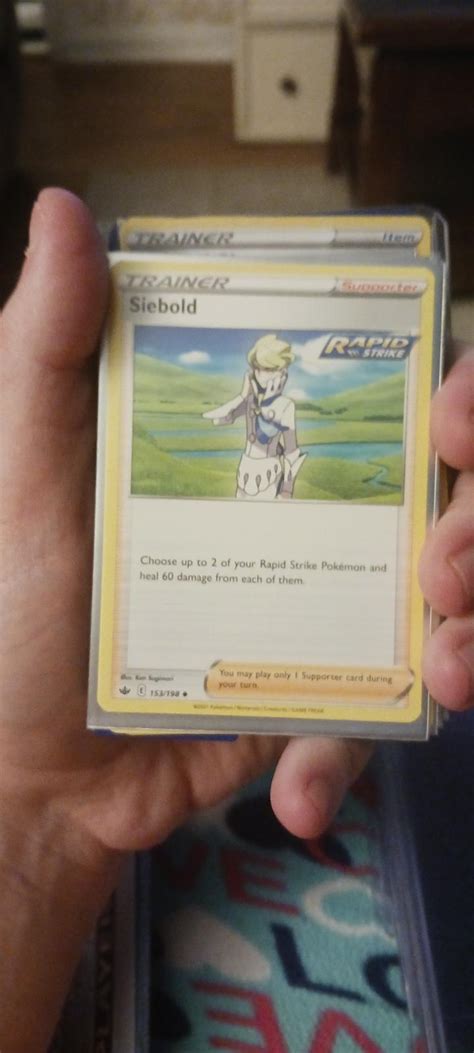 Siebold Ungraded Pokemon Chilling Reign