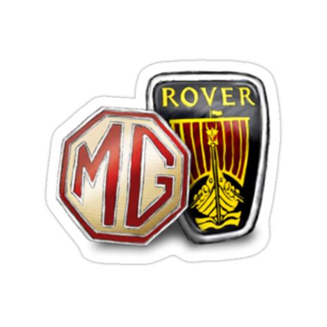 "MG Rover Logo" Stickers by Simon Kelshaw | Redbubble