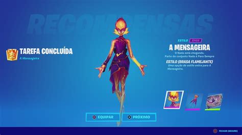 Como Completar Todas As Tarefas Da Mensageira Fortnite Youtube