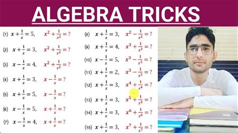 🔷algebra Short Tricksalgebra Cgl 2023 में पूछे गए सवालhow To Solve