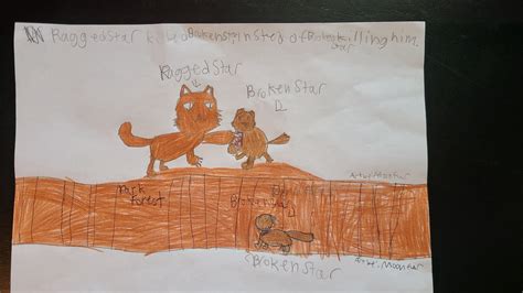 Raggedstar Killing Brokenstar Warrior Cats