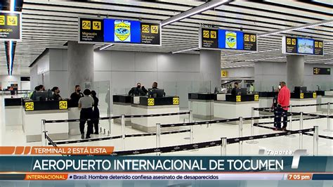 Terminal Del Aeropuerto De Tocumen Iniciar Operaciones El De