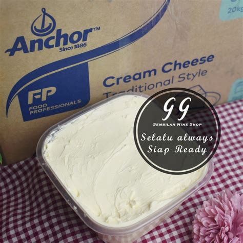 Jual ANCHOR 500 GRAM CREAM CHEESE KEJU KRIM Shopee Indonesia