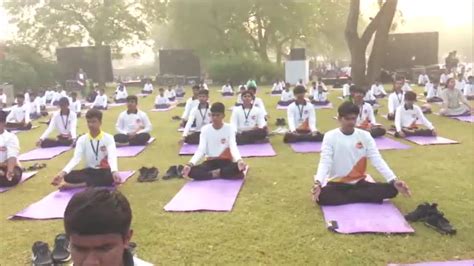 Gujarat Sets World Record For Mass Surya Namaskar On January 1