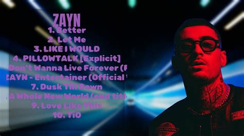 Zayn Chart Toppers Compilation For 2024 Supreme Hits Lineup Cool As A Cucumber Youtube