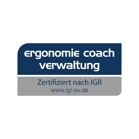 Ergonomie Coach Verwaltung Igr Institut F R Gesundheit Und Ergonomie Gmbh