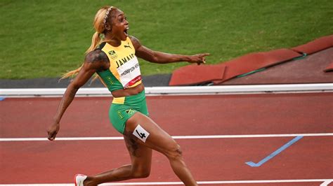 Watch Jamaicas Elaine Thompson Herah Set Olympic Record In Womens