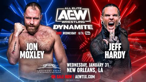 Aew Dynamite Results 131 Jon Moxley Vs Jeff Hardy Chris Jericho More