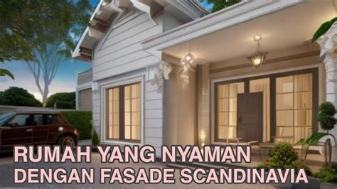 Desain Rumah Scandinavia Lantai Dilahan Uk X M Youtube