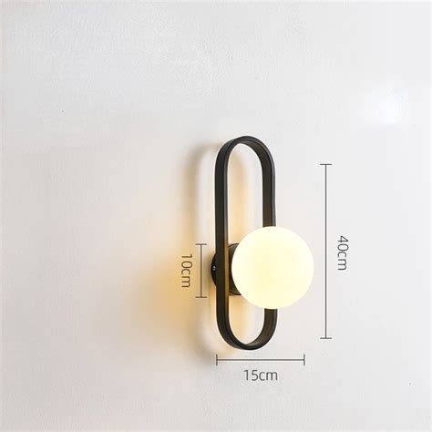 Bedroom Bedside Led E27 Wall Sconce Lamp Nordic Minimalist Modern Staircase Walkway Living Room