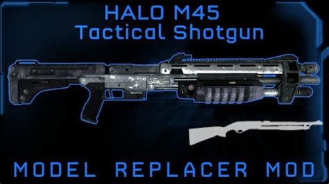 Steam Workshophalo M45 Tactical Shotgun Chrome Shotgun