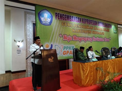 Tingkatkan Kompetensi Guru Kkg Pai Sidoarjo Gelar Pengembangan