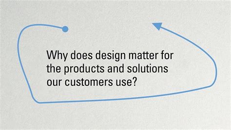 Why Does Design Matter For The Products And Solutions Our Customers Use