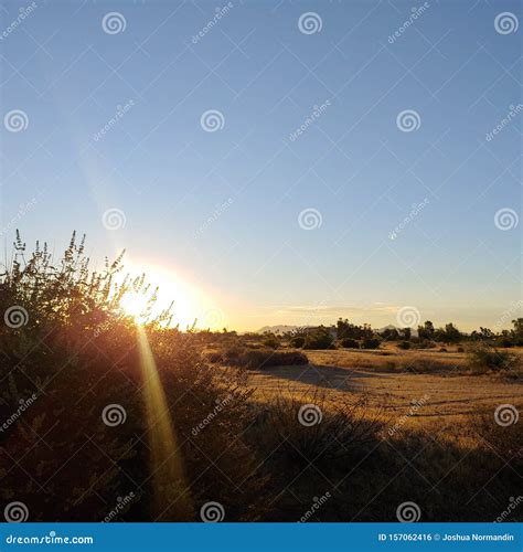 Desert Fields Galore Stock Photo Image Of Galore Dawn 157062416