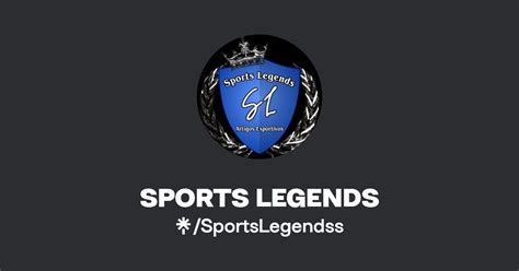 Sports Legends Instagram Facebook Linktree