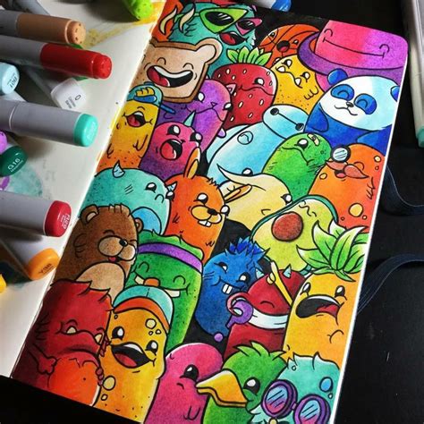 Pin By Wadidaw Oi On Shrimpyyt Doodle Art Designs Cute Doodle Art