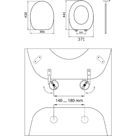 Abattant Wc Universel En Bois Mdf Laqu Gris Tourterelle