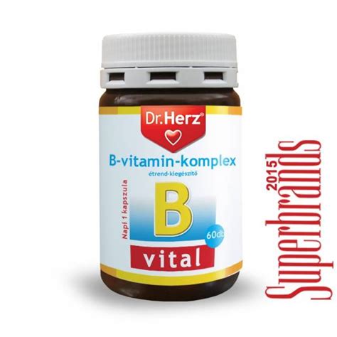 Dr Herz B Komplex Vitamin Kapszula Db P Cs Eg Szs G Sz Ps G