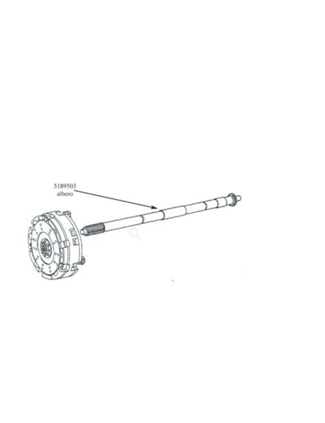 Albero Trasmissione Innesto Presa Di Forza New Holland Cod 5162223